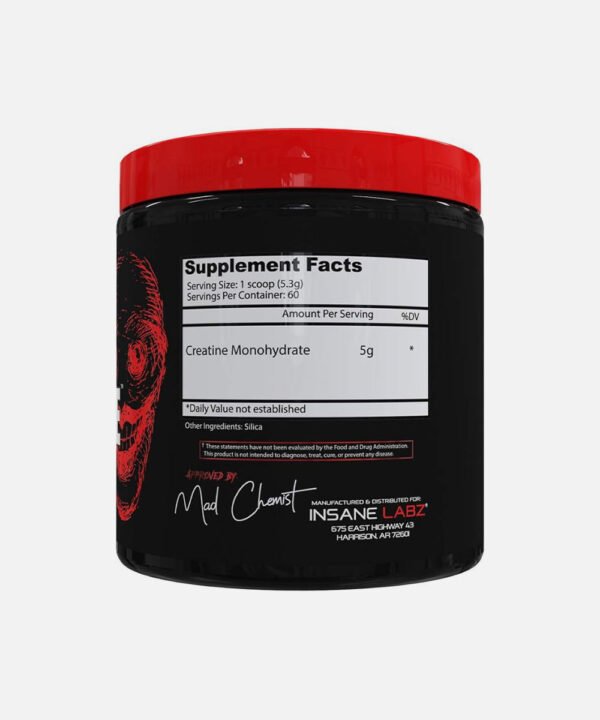 Creatina Insane Labz Sin Sabor