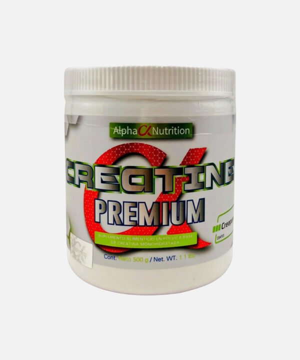 Creatine Premium Alpha Nutrition Sin Sabor