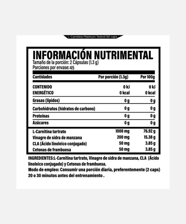 L-Carnitina Platinum MuscleTech