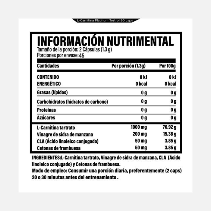 L-CARNITINA-PLATINUM-V