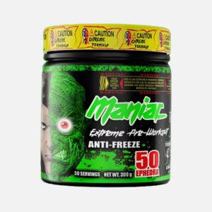 Maniac Pre Entreno Manzana Verde
