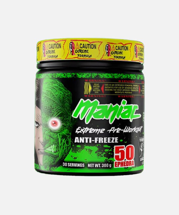 Maniac Pre Entreno Manzana Verde