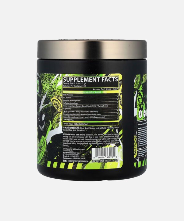 Outrage Nutrex Lemon Lime
