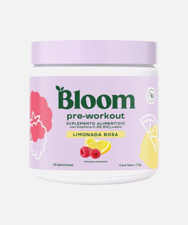 Bloom Pre Entreno Pink Lemonade