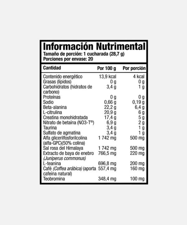 CBUM Thuper Pre Entreno Citrus Grapefruit