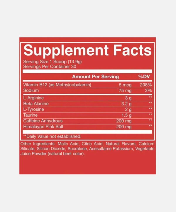 CBUM Pre Entreno Raw Nutrition