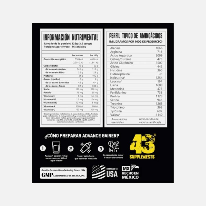 PROTEINA-GAINER-ADVANCE-FRESA-V