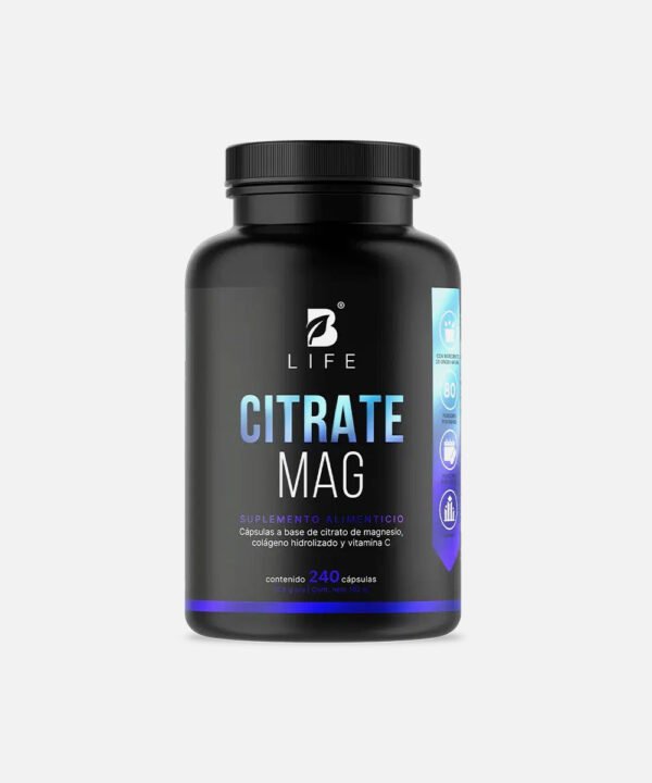 Citrato Mag BLIFE 240 Cápsulas