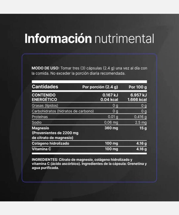 Citrato Mag BLIFE 240 Cápsulas