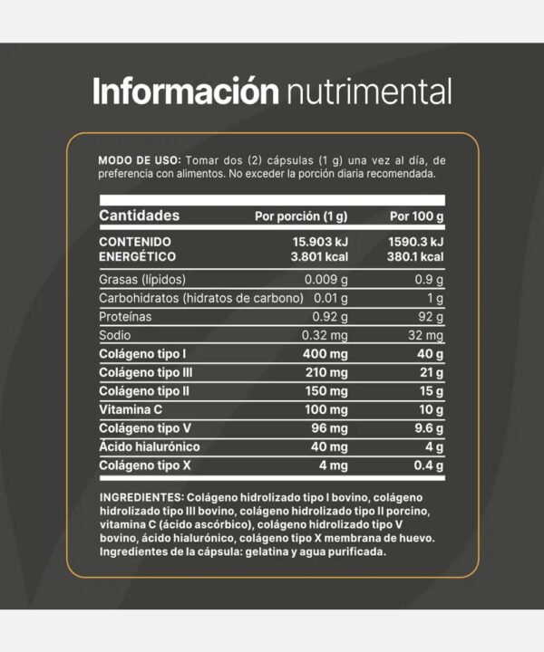 Collagen Blend BLIFE 400 Cápsulas