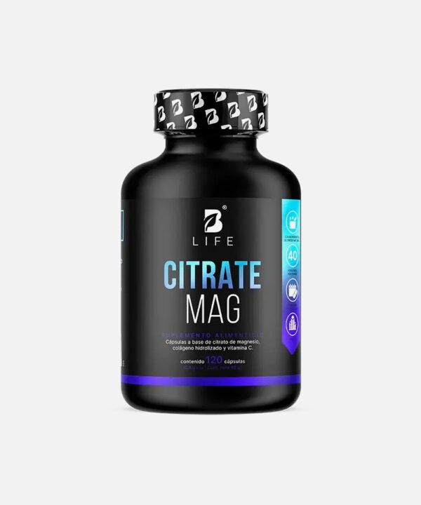 Citrate Mag BLIFE 120 Cápsulas