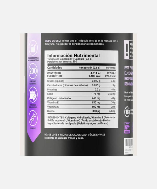 Collagen Bio BLIFE 100 Cápsulas