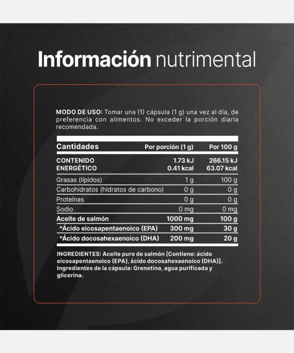 Omega 3 Salmon BLIFE 90 Cápsulas