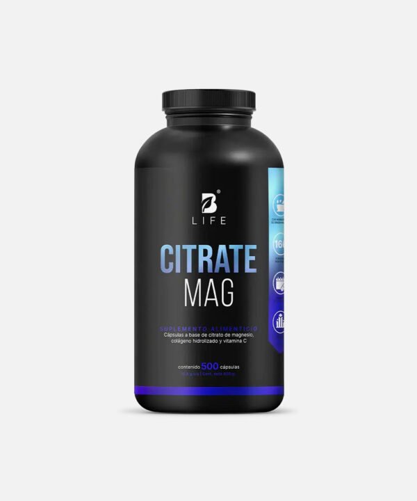 Citrato Mag BLIFE 500 Cápsulas